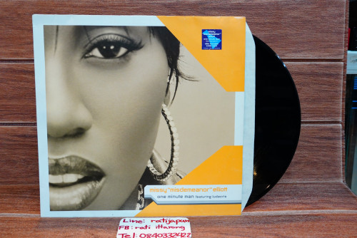 (13) แผ่นเสียง Missy Elliott - One Minute Man (Single) 1LP