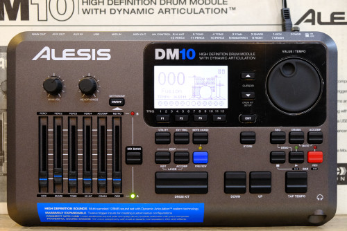 Alesis DM10 Drum Module 12 Trig โมดูลกลองทริกรุ่นล่าสุด ใหม่เอี่ยม กล่องครบ