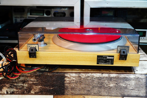 DENON DP-790 (JAPAN) ใช้งานปรกติ ไฟ110Vแถมหม้อแปลง อุปกรณ์ทุกอย่างอยู่ครบ 8