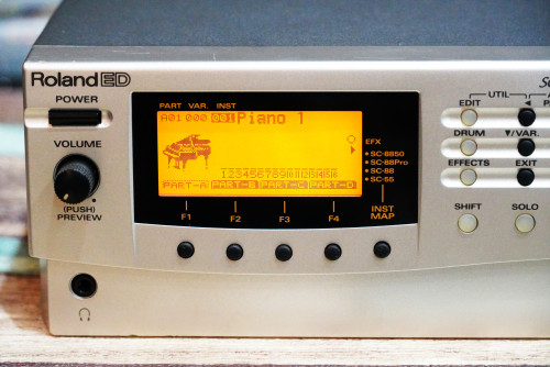 ซาวด์โมดูล Roland SC-8850 ราคาพิเศษ ใช้งานปรกติ 2