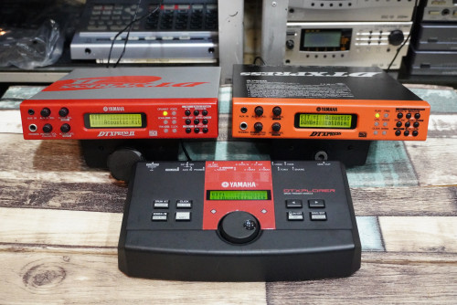 YAMAHA DTXPRESS (JAPAN) โมดูลกลองไฟฟ้า 990เสียง 48ชุดกลอง เซฟได้32ชุด 11รูทริก ต่อมิดี้คาราโอเกะตรง 8