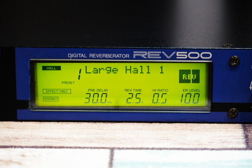 ราคาพิเศษ YAMAHA REV500 จอเส้นขาด2จุดตามรูป เสียงปรกติ แต่งเสียงให้แล้ว20เบอร์ 1