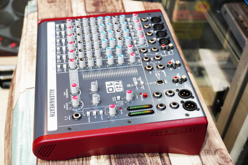 ของแท้จากญี่ปุุ่น Allen&Heath ZED-10 4ไมค์ 2สเตอ 2Aux ไฟ220V ต่อUSBได้ 2