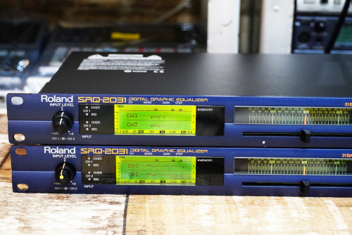 ดิจิตอล กราฟฟิคอีคิว Roland SRQ-2031 (JAPAN) งานญี่ปุ่น 31แบนด์ x 2 แชนแนล เซฟได้ 16 โปรแกรม 1