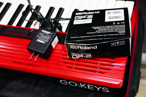 เหมือนใหม่ Roland GO KEYS 61 Bluetooth พร้อมกระเป๋าRolandแท้ ซัสแทนRoland DP-2 อะแด๊ปเตอร์แท้ 1