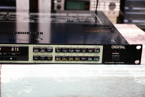 เอฟเฟคไมค์เสียงดีจากโซนี่ SONY MU-R201 Reverb (MADE IN JAPAN) งานญี่ปุ่น เสียงพุ่งกังวาน ซิบๆดีมาก 1