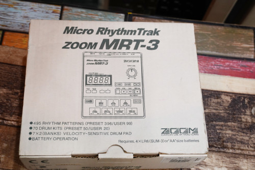 บอกซ์กลอง ZOOM MRT-3 เหมือนใหม่กล่องครบ พร้อมอะแด๊ปเตอร์ จังหวะโรงงาน396 สร้างโปรแกรมเองได้99แพทเทิร 2