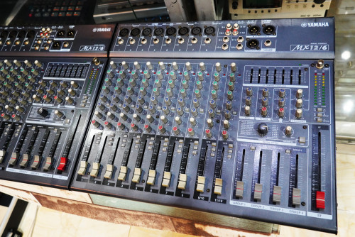ตัวละ 12000 YAMAHA MX 12/6 แท้จากญี่ปุ่น (ผลิตไต้หวัน) 12 ช่อง/8 ไมค์ / 4 Group 4