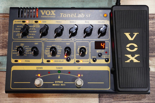 เอฟเฟคกีต้าร์ VOX ToneLab ST ปรีหลอด ต่อUSBเป็นซาวด์การ์ดได้ ซาวด์24บิด เล็กกระทัดรัด 5