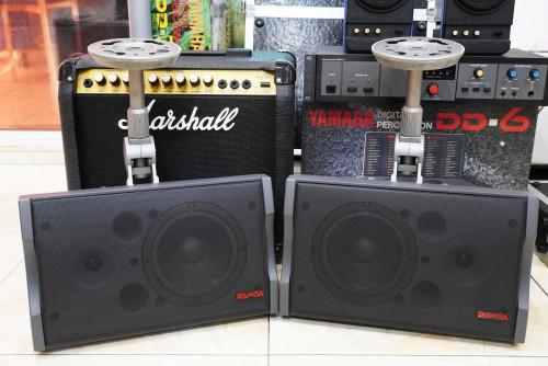 RAMSA WS-A35 (JAPAN) งานญี่ปุ่น พร้อมขายึด เสียงแน่นดีมาก ห้องคาราโอเกะ ผับ บาร์ 8Ohm 140W