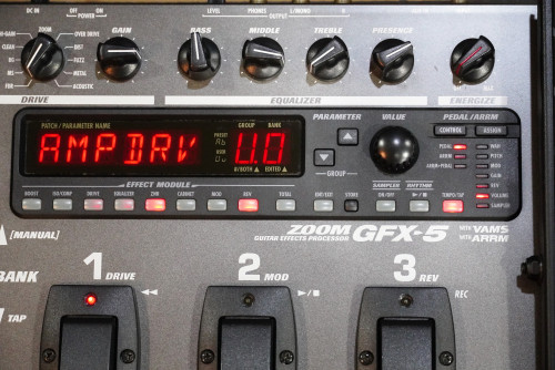 เหมือนใหม่กล่องครบ ZOOM GFX-5 เอฟเฟคกีต้าร์ จังหวะกลองในตัว ซาวด์ดีมาก 5