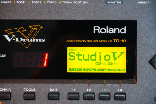 Roland TD-10 (MADE IN JAPAN) โมดูลกลองไฟฟ้า รุ่นไฮเอ็นด์ของโรแรนด์ ตัวนี้มาใหม่มาก 5