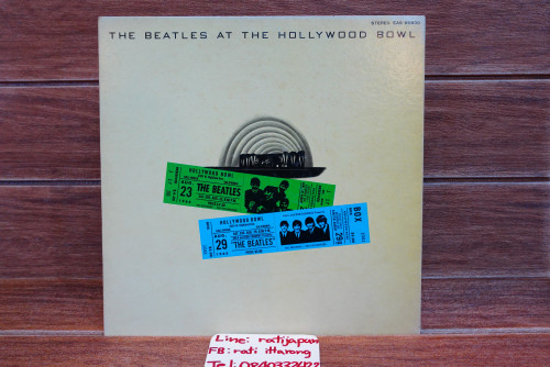 (7) แผ่นเสียง The Beatles - At The Hollywood Bowl 1965 1LP/JAPAN