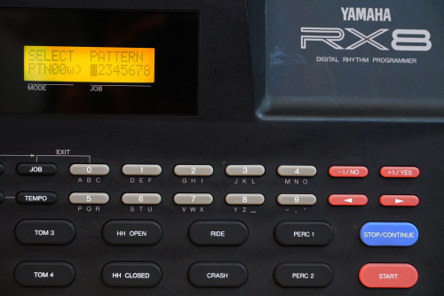 กลองวินเทจยุค80 YAMAHA RX8 (JAPAN) หมุนปรับTempoได้ ใช้งานปรกติ ซาวด์กลองยุค80 1