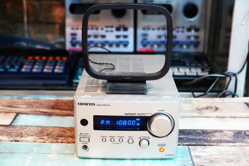 ONKYO R-801A 13W+13Wอินทีเกรทแอมป์ วิทยุแบนด์ไทย 4อินพุท สวยๆ ใช้งานปรกติ 2