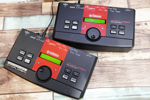 โมดูลกลองไฟฟ้า YAMAHA DTXPLORER (JAPAN) งานญี่ปุ่น ซาวด์ดีมาก มี990เสียง 10รูทริก ตั้งได้32ชุดกลอง 3