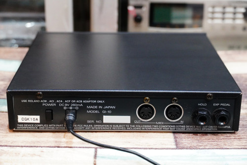 Roland GI-10 (JAPAN) Guitar-MIDI Interface เฉพาะตัวโมดูลและอะแด๊ปเตอร์ 1