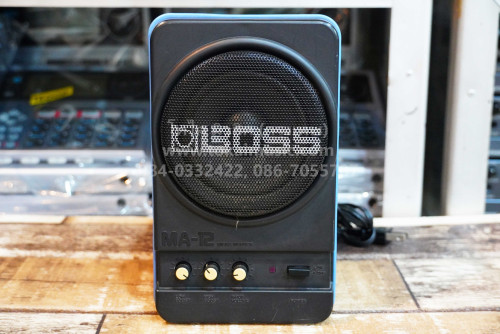 BOSS MA-12 (JAPAN) มอนิเตอร์ขนาดเล็ก อินพุทได้3ช่อง งานญี่ปุ่น ซาวด์แน่น เบสหนัก