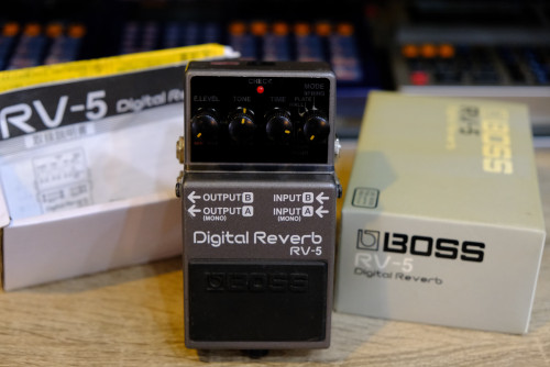 BOSS RV-5 Digital Reverb ยังสวย กล่องคู่มือครบ