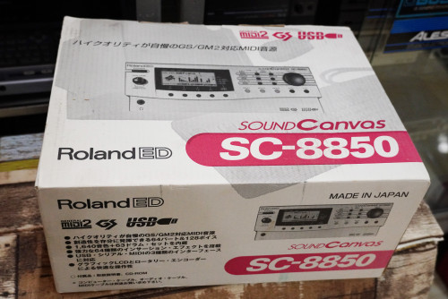 เหมือนใหม่ กล่องครบ Roland SC-8850 (JAPAN) ซาวด์โมดุลที่ให้เสียงดนตรีละเอียดและสมจริงที่สุด 1