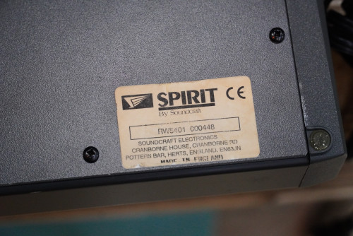 อังกฤษแท้ SoundCraft SPIRIT FOLIO F1 สวยๆใช้งานปรกติทุกช่อง 8ไมค์XLR สไลด์ยาว อะแด๊ปเตอร์แท้ 6