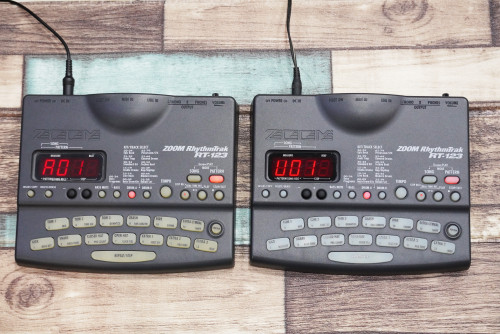 ZOOM RT-123 (JAPAN) ริทึ่มบอกซ์กลองไฟฟ้า เสียงกลองดีมาก เคาะแทนกลองจริง ตลกตีมุข โฟล๊คเล