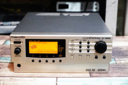 ซาวด์โมดูล Roland SC-8850 ราคาพิเศษ ใช้งานปรกติ