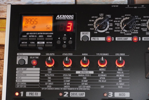 KORG AX3000G มัลติเอฟเฟคกีต้าร์ เอฟเฟค72เสียง 96โปรแกรม ใช้งานง่ายมาก พร้อมAC,คู่มือไทย 7