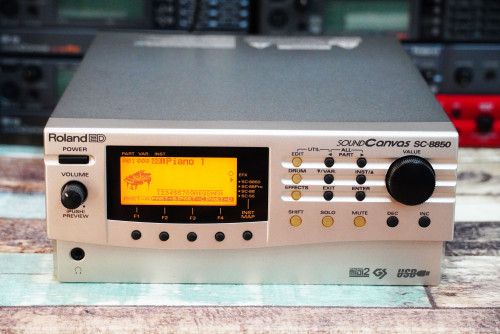 มาใหม่1ตัว Roland Sound Canvas SC-8850 (JAPAN) เป็นซาวด์โมดุลที่ให้