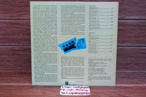 (6) แผ่นเสียง The Beatles - At The Hollywood Bowl 1965 1LP/JAPAN 1