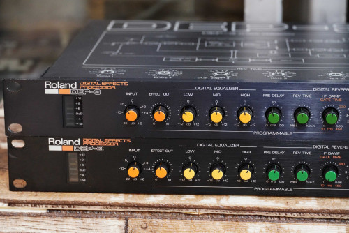 2ตัวสวยๆ Roland DEP-3 (JAPAN) เอฟเฟคไมค์งานญี่ปุ่น เสียงเอฟเฟคดีมาก หนาหวาน ปรับอีคิวได้ เร่งหางเสีย 1