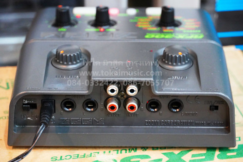 ZOOM RFX-300 (JAPAN) เอฟเฟคไมค์ญี่ปุ่น ขนาดกระทัดรัด ปรับง่าย เสียงดีมาก ราคาเบาๆ พร้อมอะแด๊ปเตอร์ 5