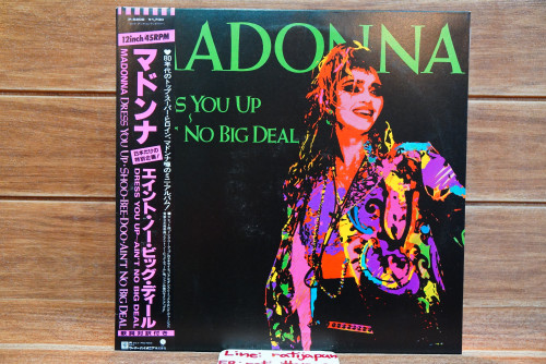 (106) MADONNA - Dress You Up,Ain't No Big Deal (Single) 1LP / JAPAN