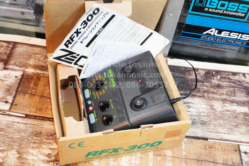 ZOOM RFX-300 (JAPAN) เอฟเฟคไมค์ญี่ปุ่น ขนาดกระทัดรัด ปรับง่าย เสียงดีมาก ราคาเบาๆ พร้อมอะแด๊ปเตอร์ 4
