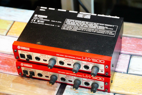 YAMAHA UW500 (MADE IN JAPAN) USB MIDI Audio Interface 4IN 2OUT 20Bit 48kHz MIDI 1IN 1OUT เสียงดีมาก 2