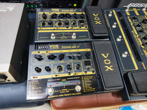 เอฟเฟคกีต้าร์ VOX ToneLab ST ปรีหลอด ต่อUSBเป็นซาวด์การ์ดได้ ซาวด์24บิด เล็กกระทัดรัด