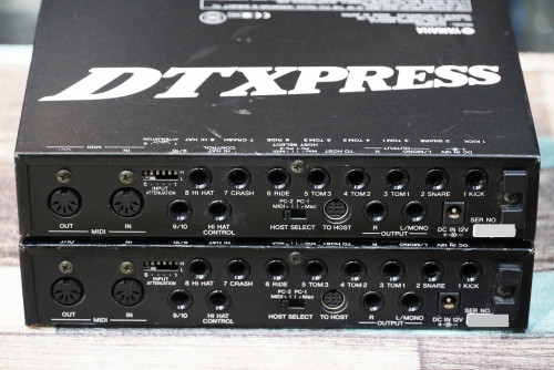 YAMAHA DTXPRESS (JAPAN) โมดูลกลองไฟฟ้า 990เสียง 48ชุดกลอง เซฟได้32ชุด 11รูทริก ต่อมิดี้คาราโอเกะตรง 1