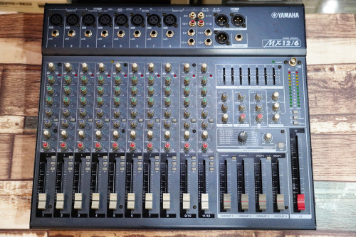 YAMAHA MX 12/6 แท้จากญี่ปุ่น (ผลิตไต้หวัน) 12 ช่อง/8 ไมค์ / 4 Group