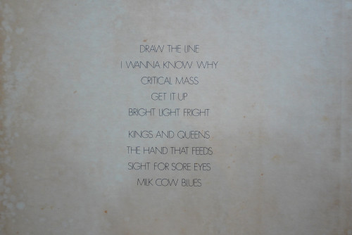 (26) Aerosmith - Draw The Line (Album) 1LP 1