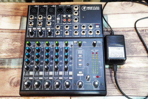 มาใหม่สวยๆ MACKIE 802-VLZ4 พร้อมอะแด๊ปเตอร์ คอมแพ็คมิกซ์เกรดพรีเมี่ยม ซาวด์คมชัดดีมาก 8ch 3XLR 3EQ