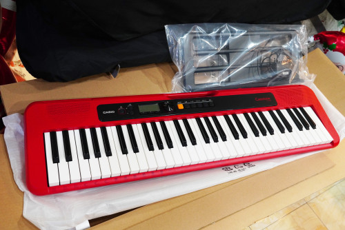 (2) ใหม่แกะกล่อง CASIO Casiotone CT-S200 400เสียง อุปกรณ์ครบ อะแด๊ปเตอร์แท้ สแตนโน๊ต 2