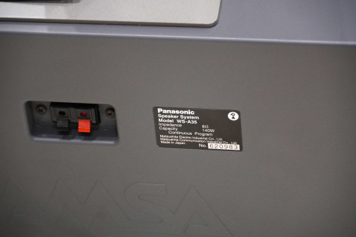 RAMSA WS-A35 (JAPAN) งานญี่ปุ่น พร้อมขายึด เสียงแน่นดีมาก ห้องคาราโอเกะ ผับ บาร์ 8Ohm 140W 4