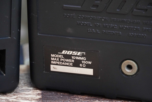 สวยๆจากญี่ปุ่น BOSE 101MMG รุ่นพิเศษเฉพาะในญี่ปุ่น 6ohm150w ดอกเดียวกับ802II ซาวด์แน่น ทรง802mini 1