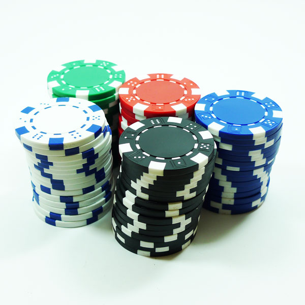 ชุดเหรียญคาสิโน เหรียญโปกเกอร์ 300 เหรียญ รุ่น Dice Chip 5 สี (ชิพโป้กเกอร์ poker chip)