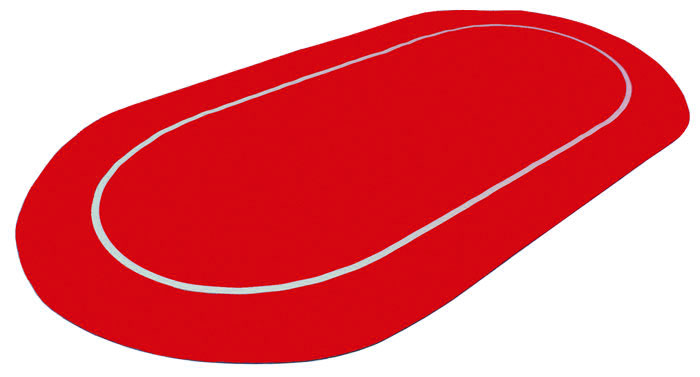 Rubber Foam สีแดง สำหรับปูโต๊ะโป้กเกอร์/Foam Poker Table Top
