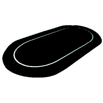 Rubber Foam สีดำ สำหรับปูโต๊ะโป้กเกอร์/Foam Poker Table Top