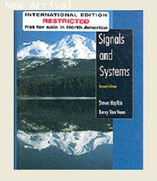 Signals and Systems2ED ISV Y2003 ISBN 9780471378518