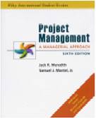 Project Management : A Managerial Approach, 6E  ISBN 9780471742777
