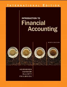Introduction to Financial Accounting,9ED