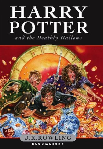 Harry Potter and the Deathly Hallows Book 7 Hardcover UK version